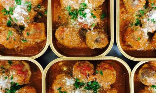 The Sweet Potato Toronto - Sweet Potato Kitchen organic meatballs