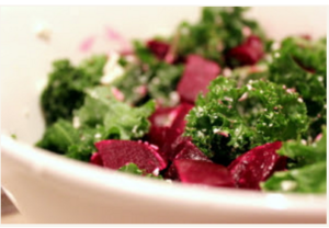 The Sweet Potato Grocery Toronto - our chef developed this warm kale and beet salad recipe that's sure to please