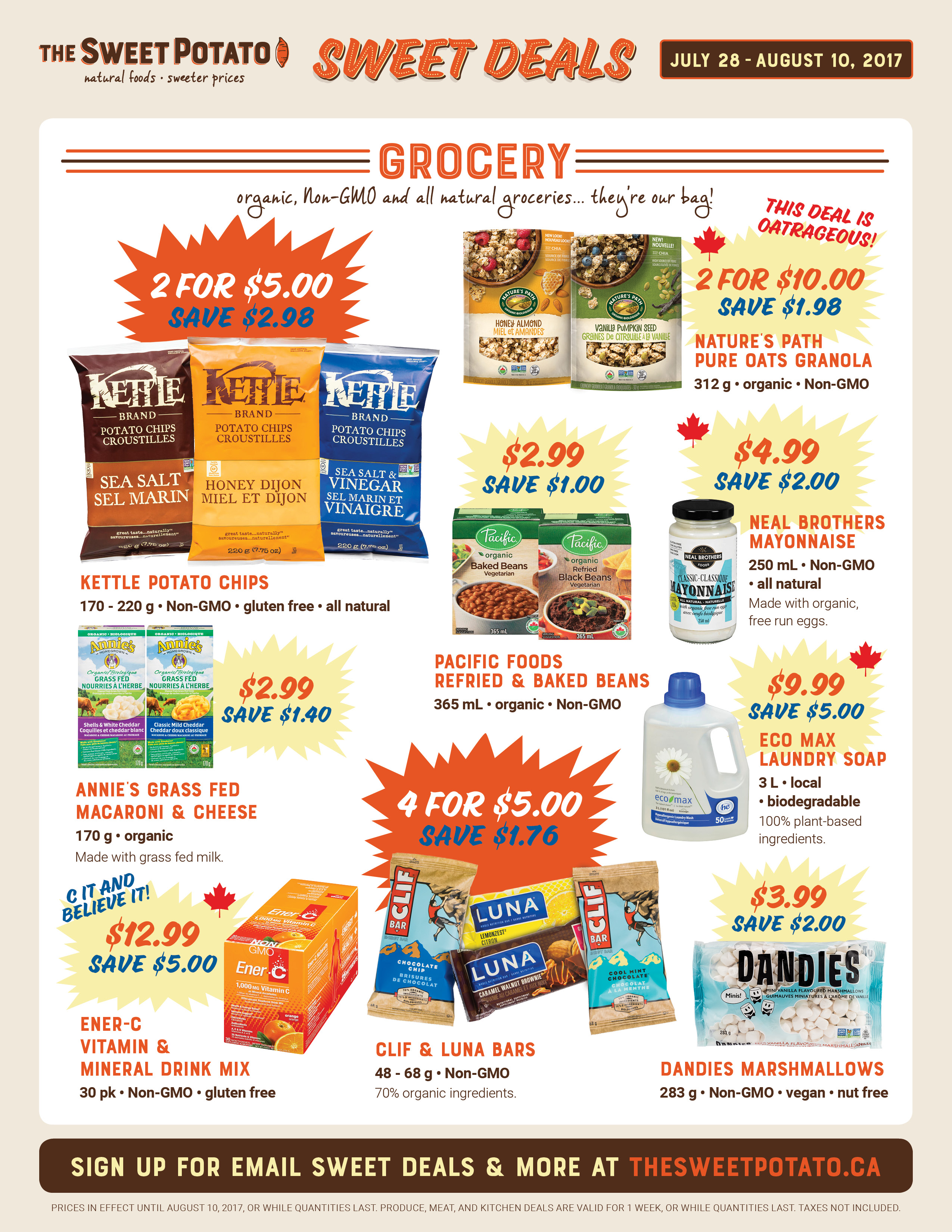 sweet deals central pa