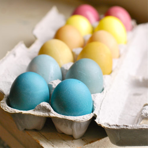 Easter, Eggs, Egg dying, Natural