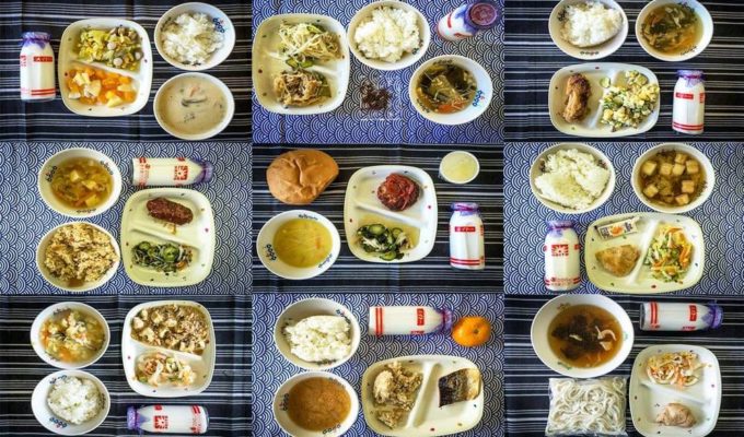 The Sweet Potato Toronto - school lunches from around the world - a sampling of what's eaten for lunch in Japan