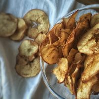 The Sweet Potato - apple chips recipe