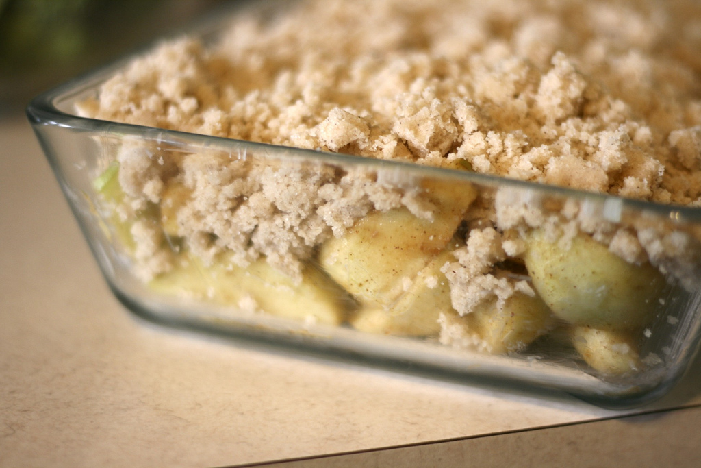 The Sweet Potato- honeycrisp apple crisp recipe