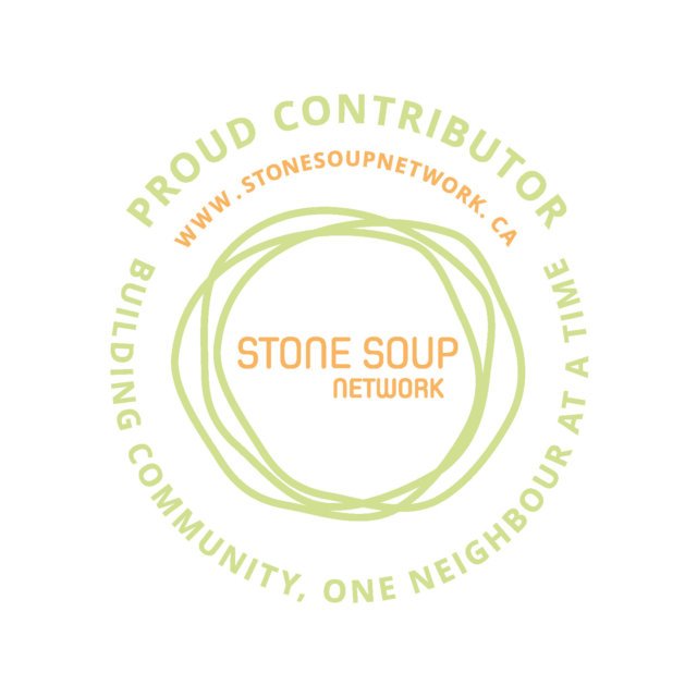 The Sweet Potato supports the Stone Soup Network connecting those in need with goods and services