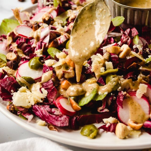 Nuts to You Crunchy Salad with Zesty Hazelnut Dressing The Sweet Potato